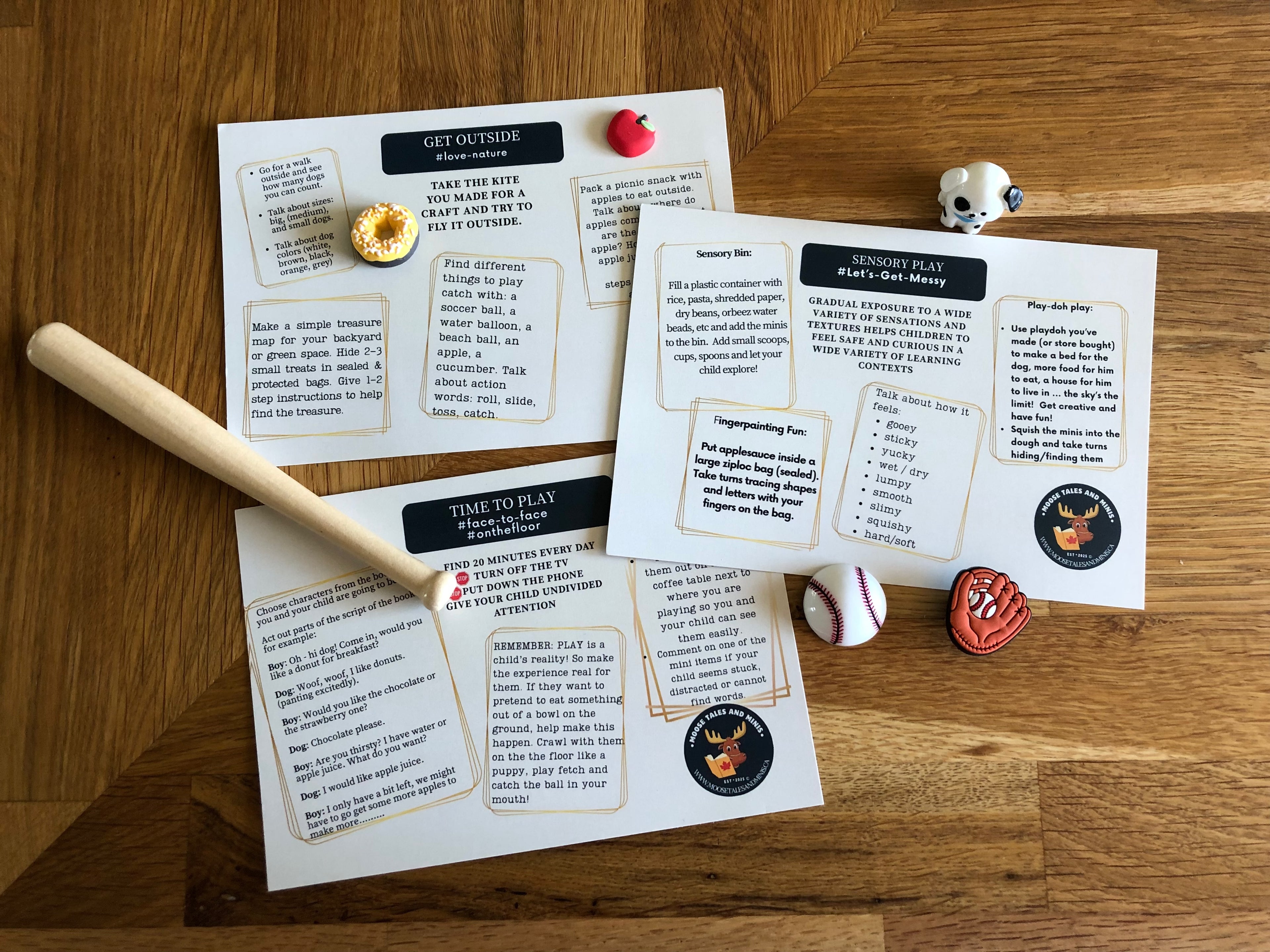 If You Give a Dog a Donut - Mini Objects Story Kit only