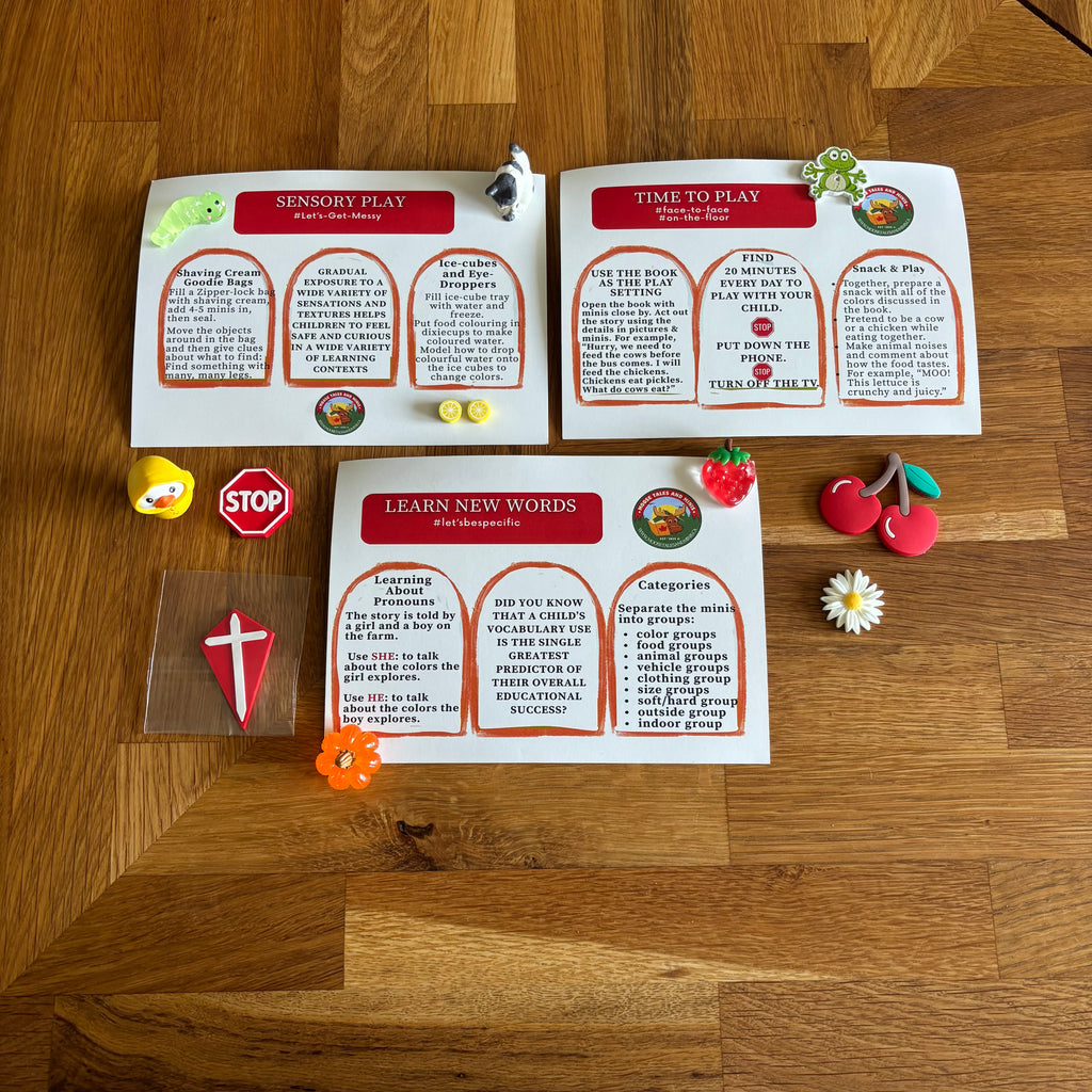 Who Said Red - Mini Objects Story Kit with Book Included