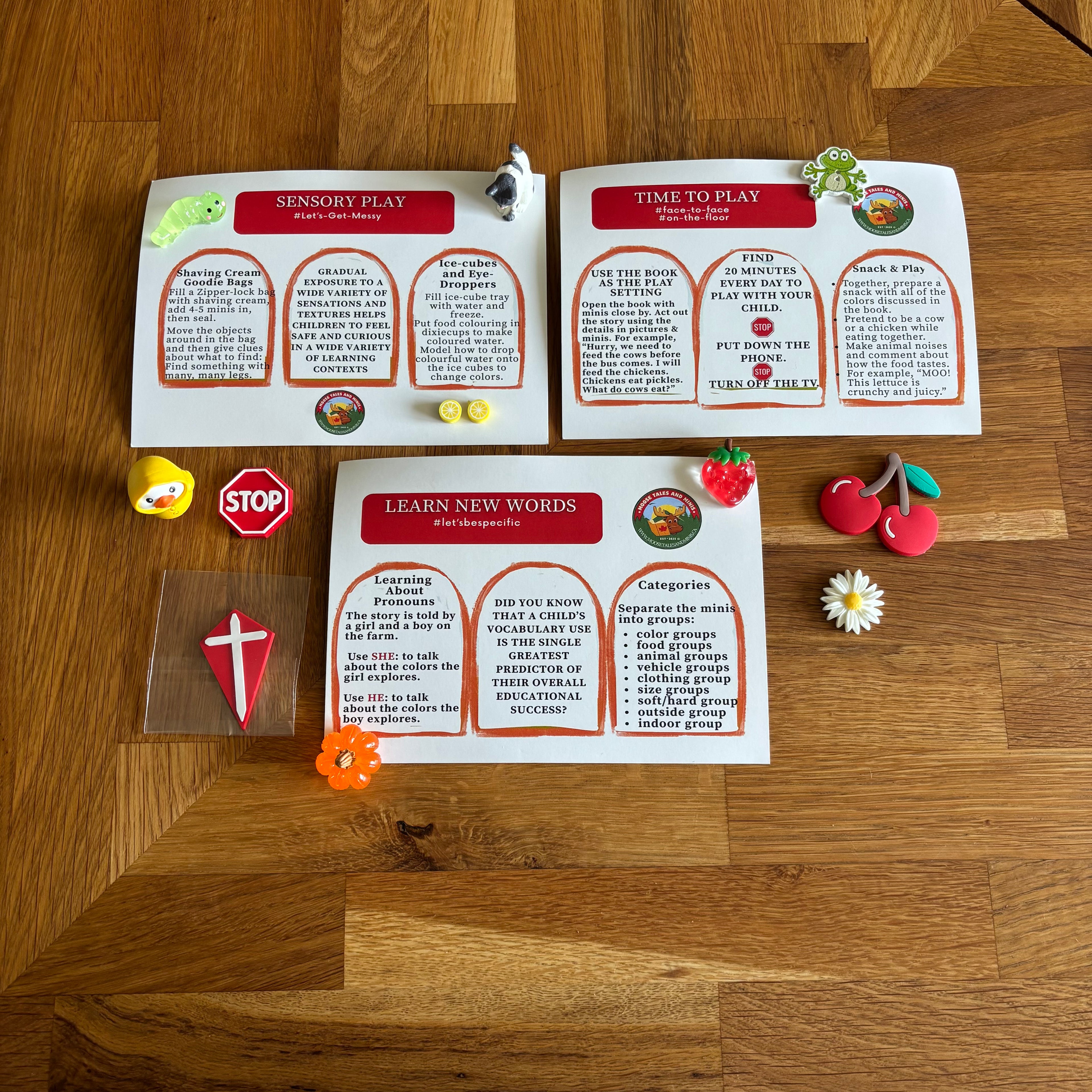 Who Said Red - Mini Objects Story Kit with Book Included